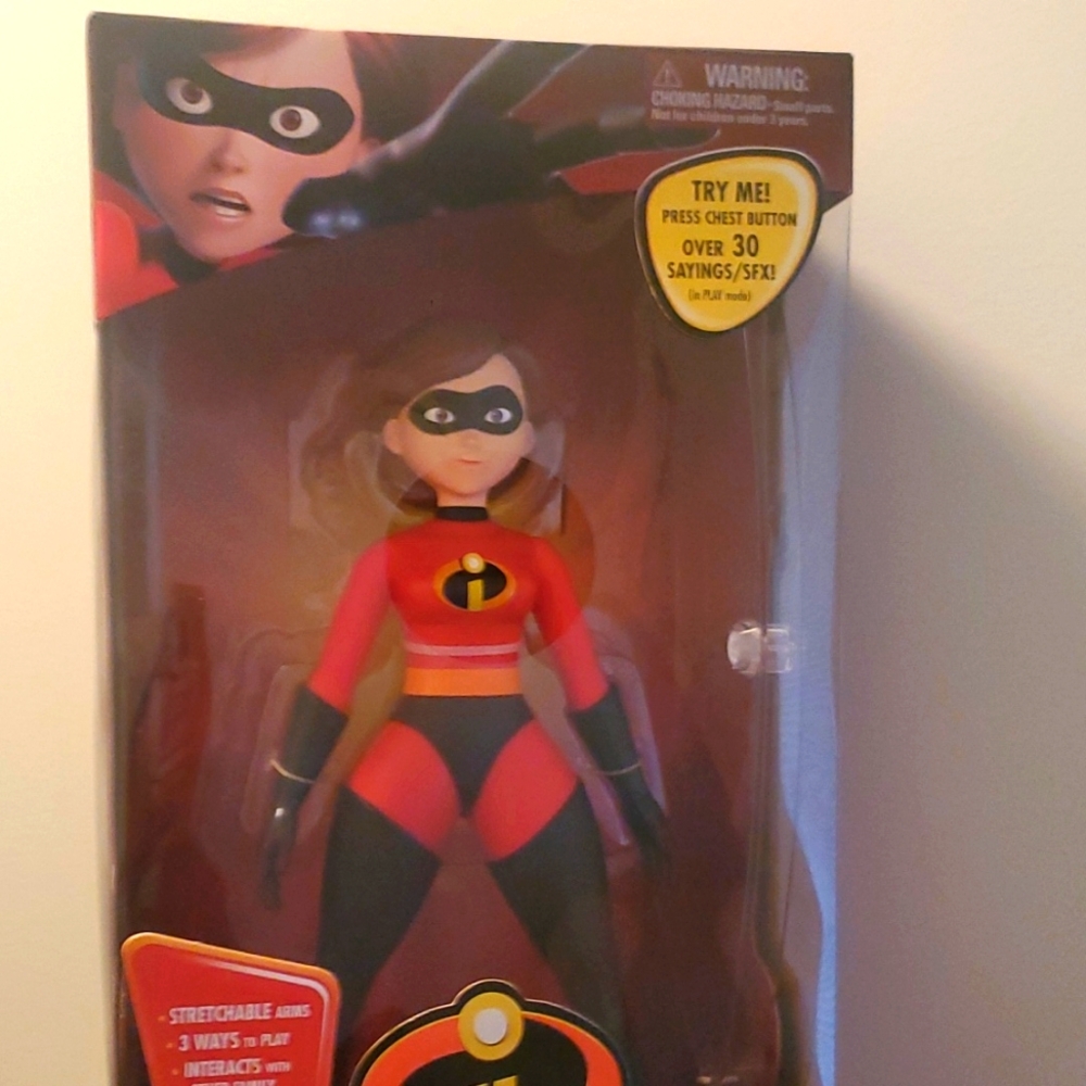 Disney Incredibles 2 ELASTIGIRL Talking 12IN Action Figure - New in Box